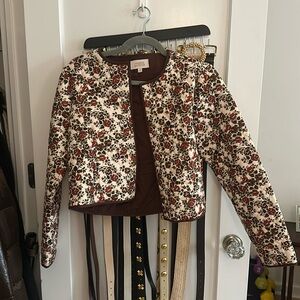 Mason’s daughter velvet quilted jacket